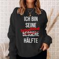 Ich Bin His Besoffen Half Sweatshirt Geschenke für Sie