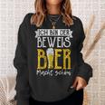 Ich Bin Der Beweis Bier Macht Schön Sauftour Biertrinker German Sweatshirt Geschenke für Sie