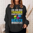 Ich Bin Der Trainer Handball Sport Spieler Hanballer Sweatshirt Geschenke für Sie