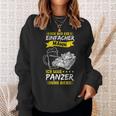 Ich Bin Ein Einfacher Mann Ich Mag Panzer Und Bier Sweatshirt Geschenke für Sie