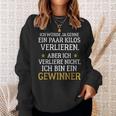 Ich Bin Ein Winner Diet Lose Weight Nutrition Sweatshirt Geschenke für Sie