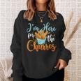 Ich Bin Hier Für Die Churros Liebt Nachtisch Mexikanisches Essen Churros Sweatshirt Geschenke für Sie