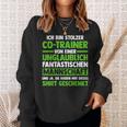 Ich Bin Stolzer Co-Trainer Sweatshirt Geschenke für Sie