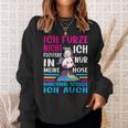 Ich Furze Nicht Ich Wistere Farten Unicorn Pupsen Sweatshirt Geschenke für Sie