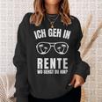 Ich Geh In Rente 2023 Retirement Sweatshirt Geschenke für Sie