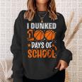 Ich Habe 100 Tage In Der Schule Eingetaucht Basketball 100 Tag Lehrer Sweatshirt Geschenke für Sie