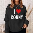 Ich Liebe Konny Sweatshirt Geschenke für Sie