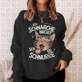 Ich Schnarche Nicht Ich Schnurre Katzen German Sweatshirt Geschenke für Sie