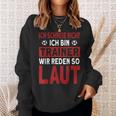 Ich Schreie Nicht Ich Bin Trainer Ich Scrying Not Ich Sweatshirt Geschenke für Sie