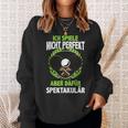 Ich Spiele Spektakulär Tischtennis Ping Pong Sweatshirt Geschenke für Sie