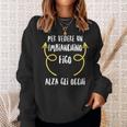 Imbianchino Maglia Con Testo Divertente Uomo Felpa Regalos para ella