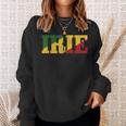 Irie Reggae Music Jamaica Retrointage Rasta Rastafari Sweatshirt Geschenke für Sie