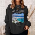 Isola Greca Mykonos Grecia Nel Mar Egeo Famigliaacay Felpa Regalos para ella