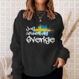 Jag Älsker Dig Sverige Sweden Holiday And Camping Sweatshirt Geschenke für Sie