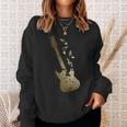 Jazz Guitar Artistic Guitar Sweatshirt Geschenke für Sie