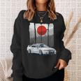 Jdm Skyline R32 Autotuning Japan Rising Sun Drift Sweatshirt Geschenke für Sie