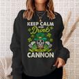 Keep Calm And Drink Like A Keep Calm And Letcannon Handle It Sweatshirt Gifts for Her