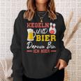 Kegel Und Bier Sweatshirt Geschenke für Sie