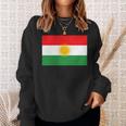 Kurdistan With Kurden Flag Sweatshirt Geschenke für Sie