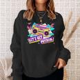 Let Get Physical 80S Costume Party Halloween Retro Workout Sweatshirt Gifts for Her