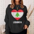 Libanon Flag Lebanese Sweatshirt Geschenke für Sie