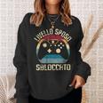 Livello Uomo Sposo Sbloccato Livello Bachelor Party Marito Felpa Regalos para ella