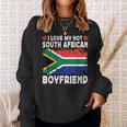 I Love My Hot South African Boyfriend South Africa Flag Felpa Regalos para ella