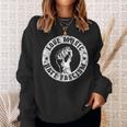 Love Music Hate Fascism Gegen S Gegen Rechts Sweatshirt Geschenke für Sie