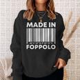 Made In Foppolo Barcode Felpa Regalos para ella