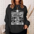 Maestro Di Elettricità In Breve Elettricista Felpa Regalos para ella
