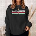 Magyarország Hungaryintage Hungarian Flag Hungarian Sweatshirt Geschenke für Sie