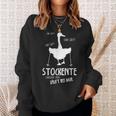 Mallente Läuft Bei Mir Nordic Walking Fun Sweatshirt Geschenke für Sie