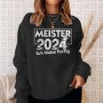 Master 2024 Masterletter Master Exam Sweatshirt Geschenke für Sie