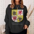 Mecklenburgorpommern German With Crest Sweatshirt Geschenke für Sie