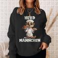 Meerkat Cooking Chef's Hat Man Herdmännchen Sweatshirt Geschenke für Sie