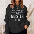 Meister Bestanden Exam Sweatshirt Geschenke für Sie