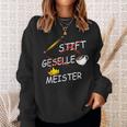 Meister Master Letter Meistertestung Sweatshirt Geschenke für Sie