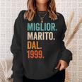 Miglior Marito Dal 1999 Anni 25 Anniversario Matrimonio Felpa Regalos para ella