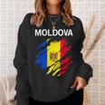 Moldova Flag Sweatshirt Geschenke für Sie