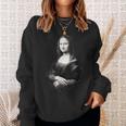 Monna Lisa Gioconda Di Leonardo Dainci Bianco E Nero Felpa Regalos para ella
