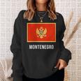 Monte Flag Montenegrinian Sweatshirt Geschenke für Sie