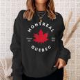 Montreal Canada Quebec Classicintage Retro Felpa Regalos para ella