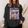 Moo-Deng The Famous Baby Pigmy Hippo Moodeng Official Sweatshirt Gifts for Her
