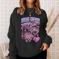 Moo Deng I Love You Cochon Rebondissant En Thaïlandais Mignon Bébé Hippopotame Meme Sweater e Cadeaux pour elle