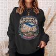 Mount Rushmore South Dakota Retro 80S Mt Rushmore Souvenir Sweatshirt Gifts for Her