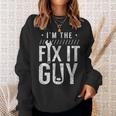 Name Is Mr Fix It Tuttofare Hobbyist Fai Da Te Tuttofare Tinkerer Felpa Regalos para ella