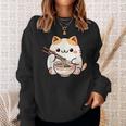 Neko Cat Ramen Anime Kawaii Sweatshirt Gifts for Her