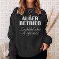 Nicht Geduldsfaden Auser Betrieb Sweatshirt Geschenke für Sie