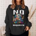 No Hay Peticiones Dj Cat Edm Dance Music Camisa de entrenamiento Regalos para ella