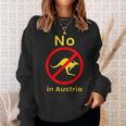 No Kangaroo In Austria No Kangaroo In Austria Sweatshirt Geschenke für Sie